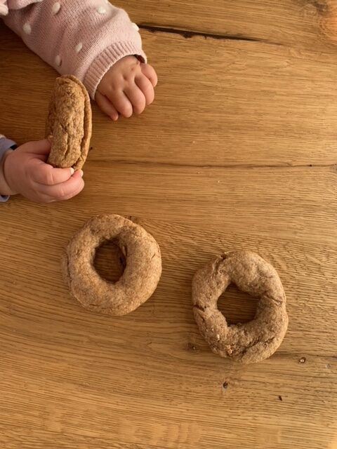 Bagels sind auch perfekt für Kinderhände